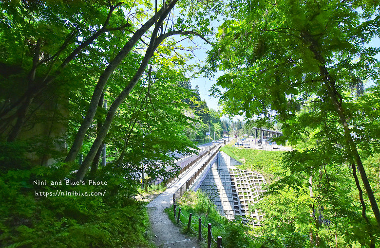 日本福島旅遊景點只見線橋梁拍攝點鐵道火車0008