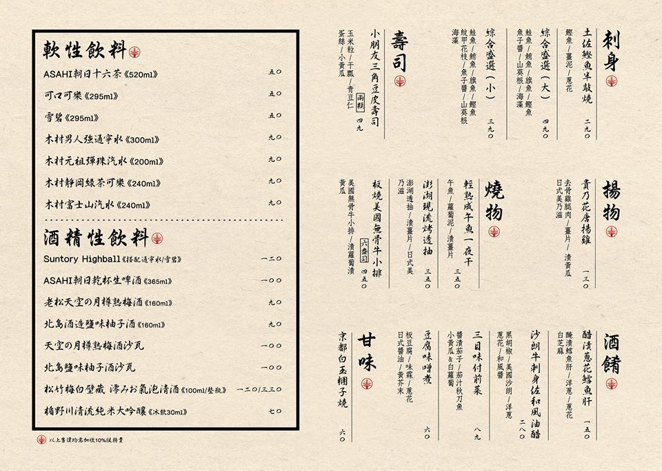 Kama釜日式丼飯專門店h9420 menu價位02