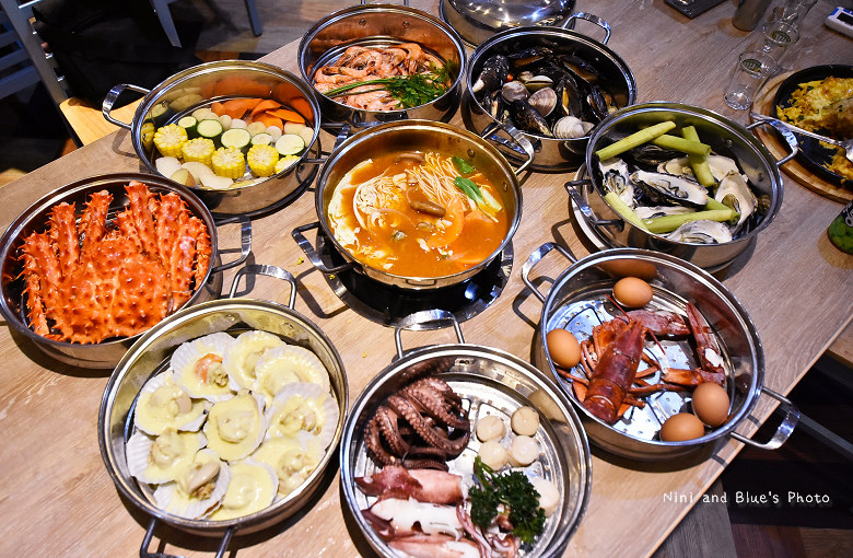 釜山珍妮佛台中韓式料理九層海鮮塔文心市政府19