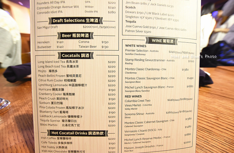 台中牛排美國牛排菜單menu價位 11