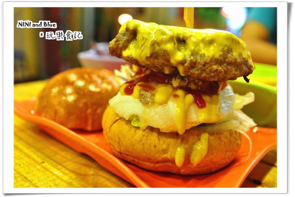 lax burger,歇業,美式漢堡店 @Nini and Blue  玩樂食記