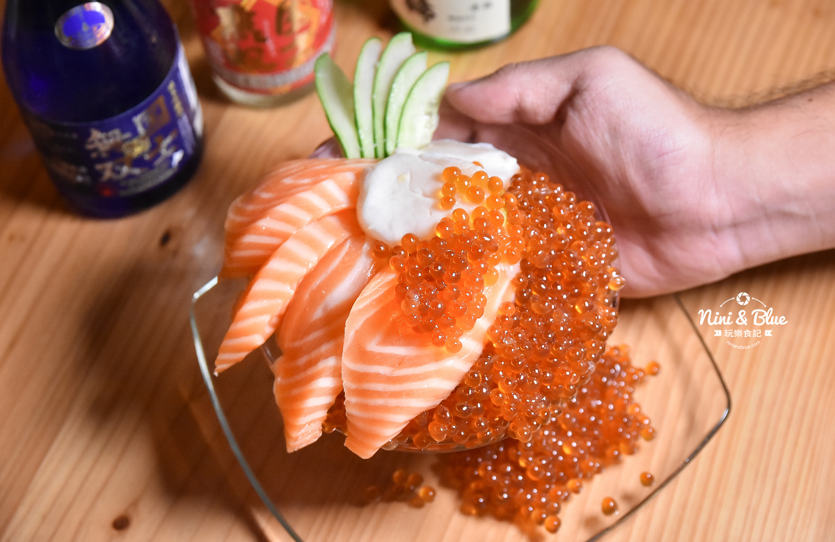 日月水台 日式料理居酒屋 鮭魚卵滿出來