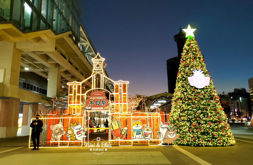 台中火車站,台中聖誕節景點,台中聖誕節活動,聖誕市集 @Nini and Blue  玩樂食記