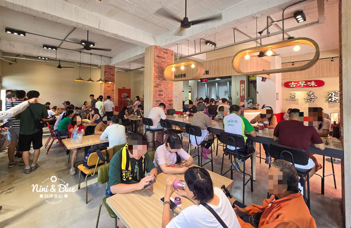 三喜蛋餅-台中粉漿蛋餅專賣店，搬家到東區東光路，想吃三喜古早味蛋餅，往樂成宮前進!