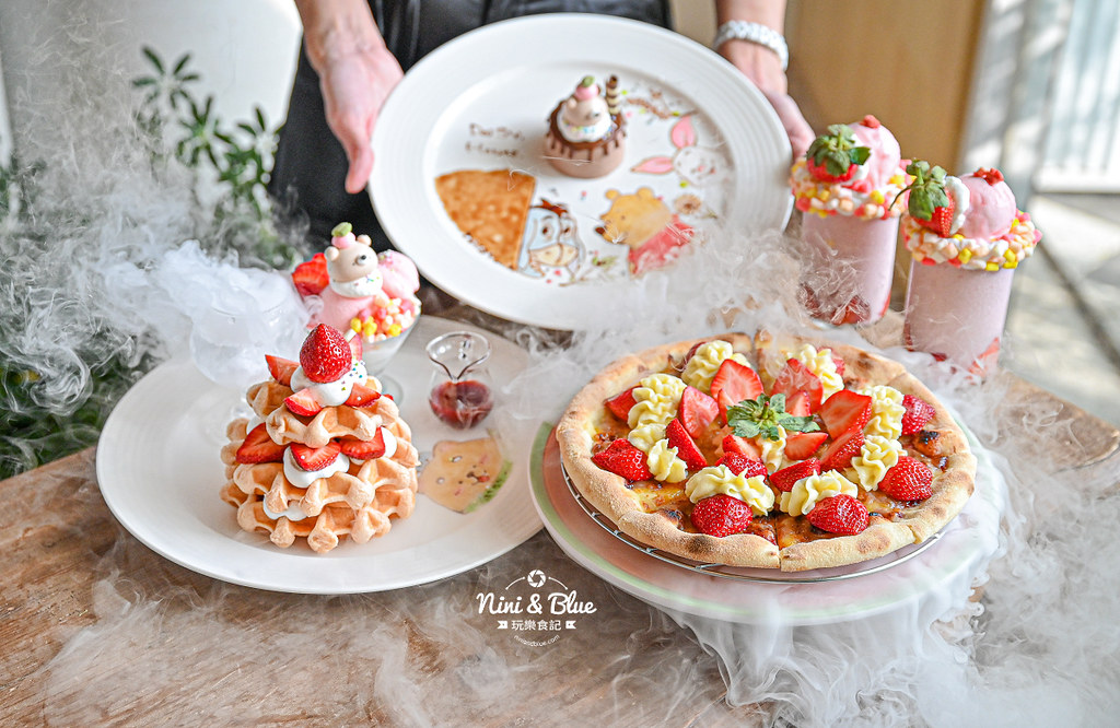雛菊見 台中南屯店|草莓季節限定粉紅色戀曲,草莓鬆餅塔、草莓披薩、草莓奶昔 雛菊見 台中南屯店|草莓季節限定粉紅色戀曲,草莓鬆餅塔、草莓披薩、草莓奶昔
