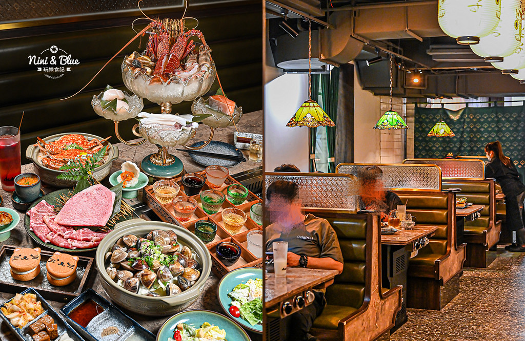 精誠壹山13 Yakiniku，台中精誠路老宅復古上海風的海鮮燒肉專門店，專人代烤