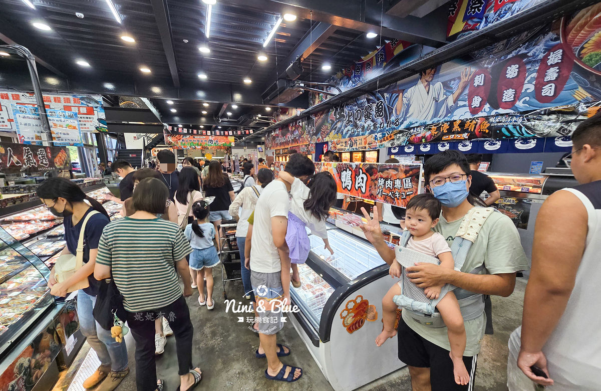 水產教父海鮮市場 – 台中全新海鮮批發市場，占地300坪的海鮮肉品展售區超好逛