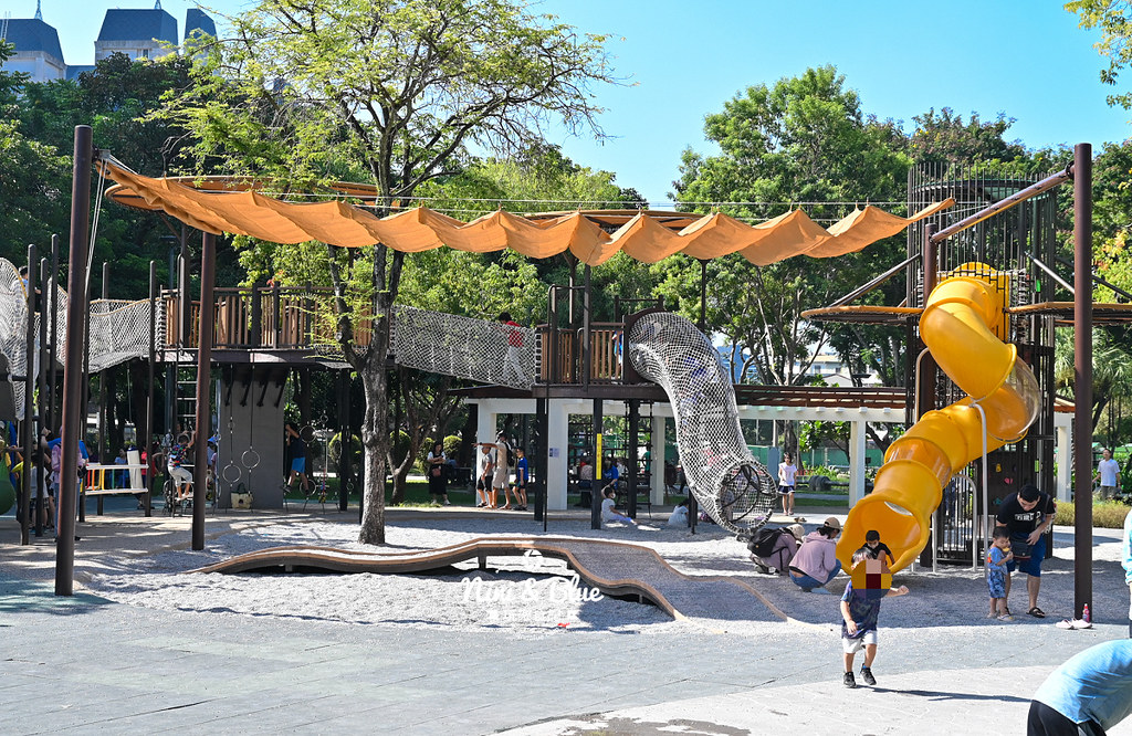 台中公園,台中兒童公園,北屯兒童公園,林間探索遊戲場,台中景點 @Nini and Blue  玩樂食記