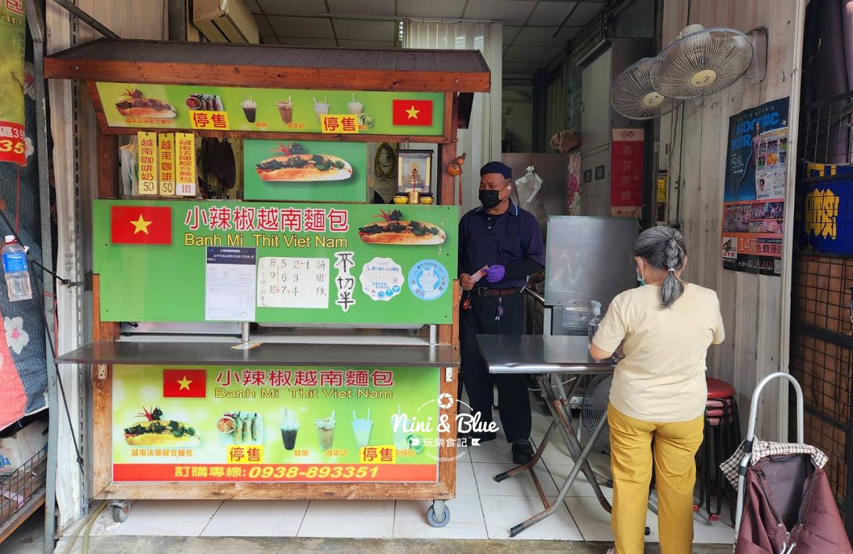 小辣椒越南麵包 | 隱藏台中第三市場的人氣越南麵包，文化部文化資產園區旁