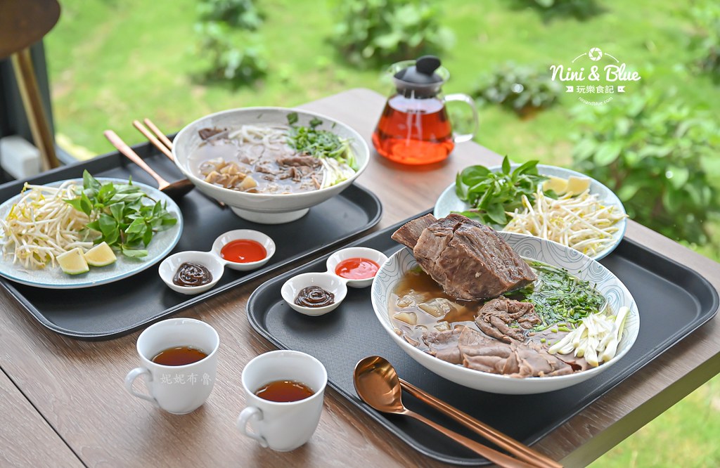 南投美食,越南河粉,埔里美食,魚池美食,日月潭美食,廖鄉長紅茶故事館,南投魚池,兩兄弟美式河粉,魚池鄉美食 @Nini and Blue  玩樂食記