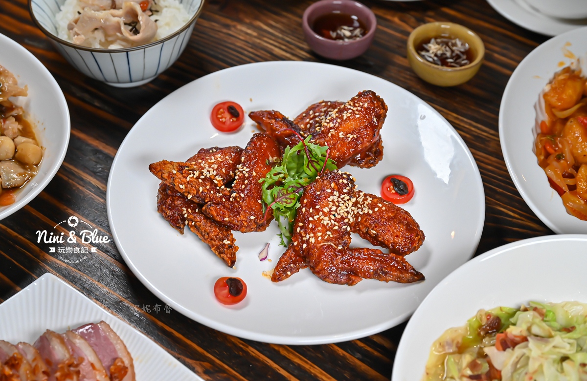 昨日花卷，台中西區勤美商圈創意料理，一個人也可吃中式合菜、商業午餐