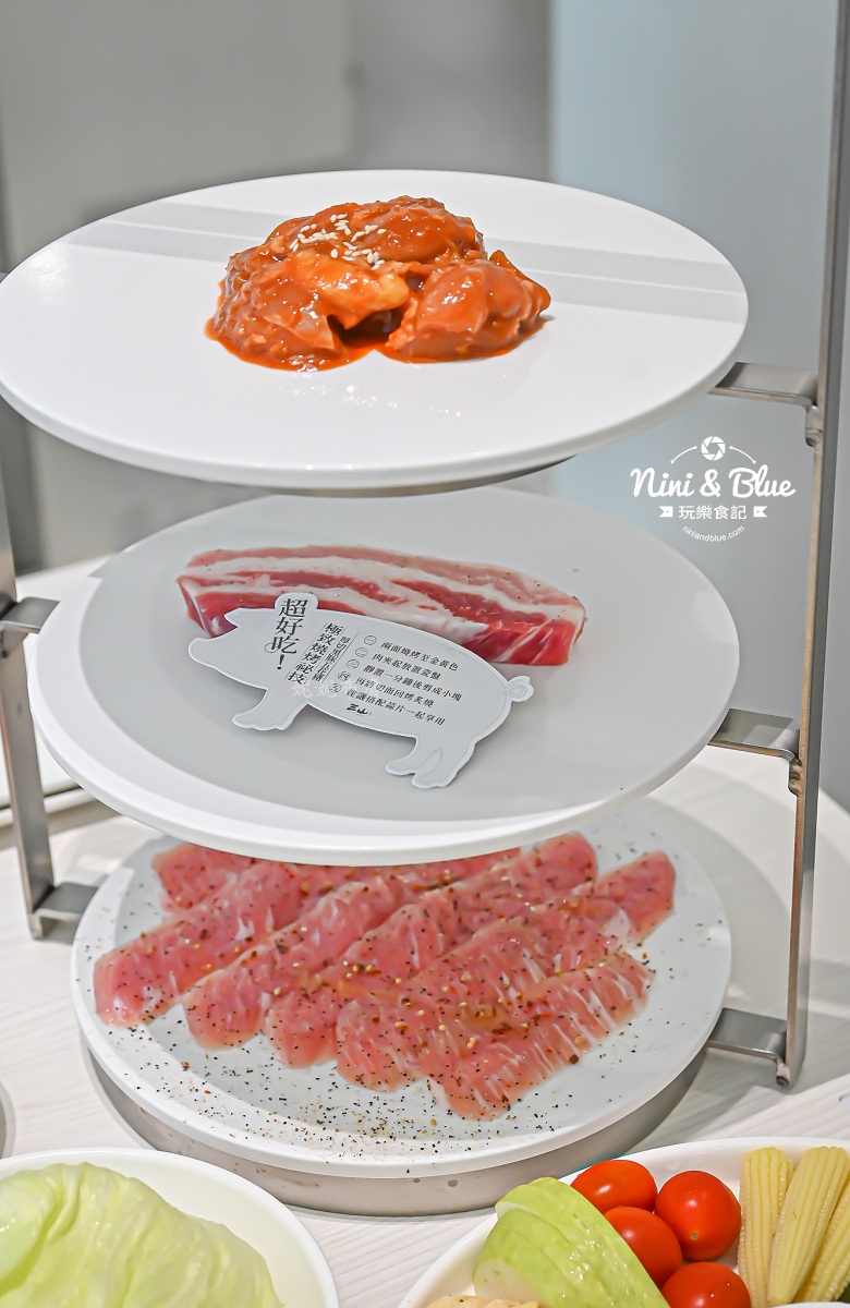 三山燒肉朝富店 三層肉