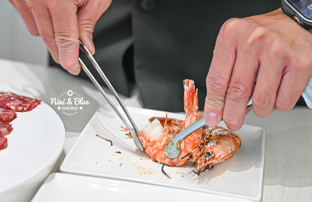 三山燒肉朝富店 剝蝦