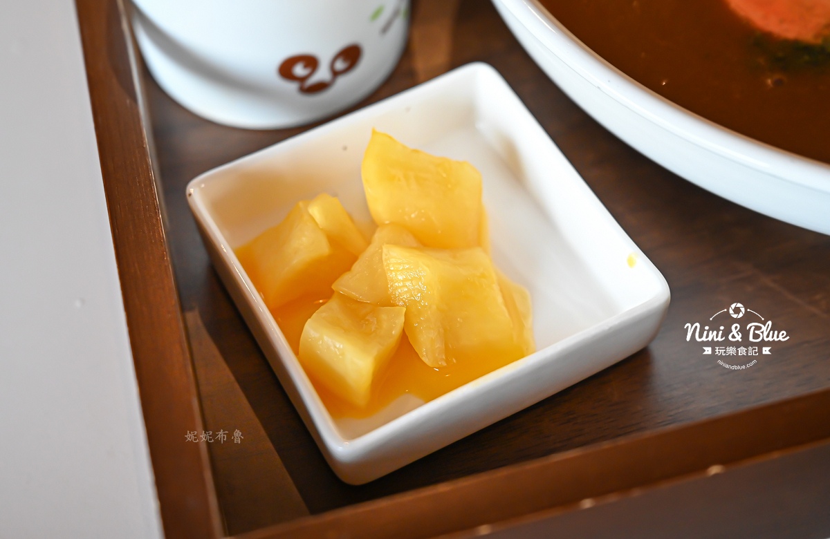 咖哩厚 台灣茶咖哩菜單 勤美中清 小菜
