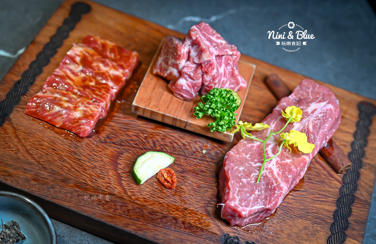 燒肉風間台中公益路 牛肉三品