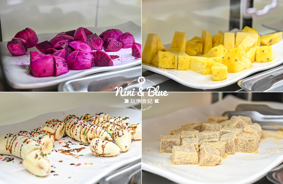 牛室炙燒牛排台中崇德 洲際棒球場美食 水果