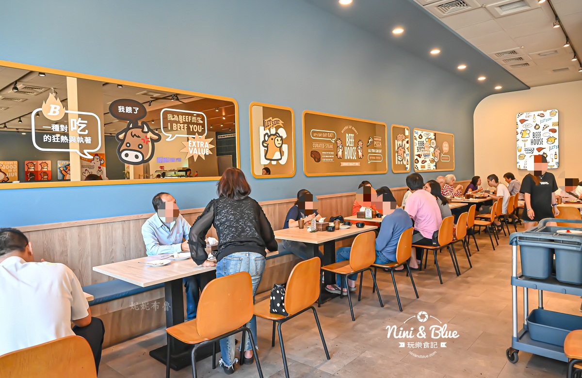 牛室炙燒牛排台中崇德 洲際棒球場美食 座位區