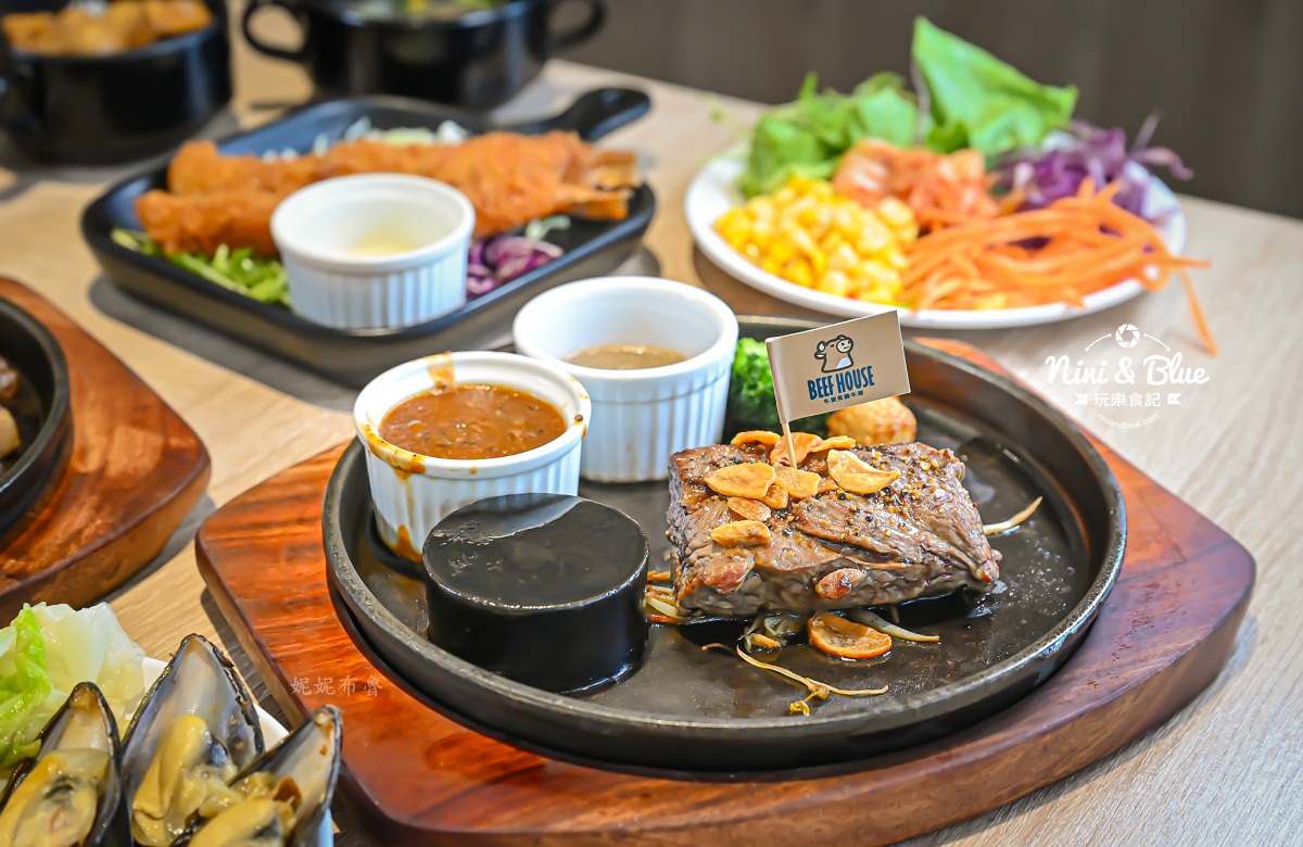 牛室炙燒牛排台中崇德 洲際棒球場美食 菲力塊狀