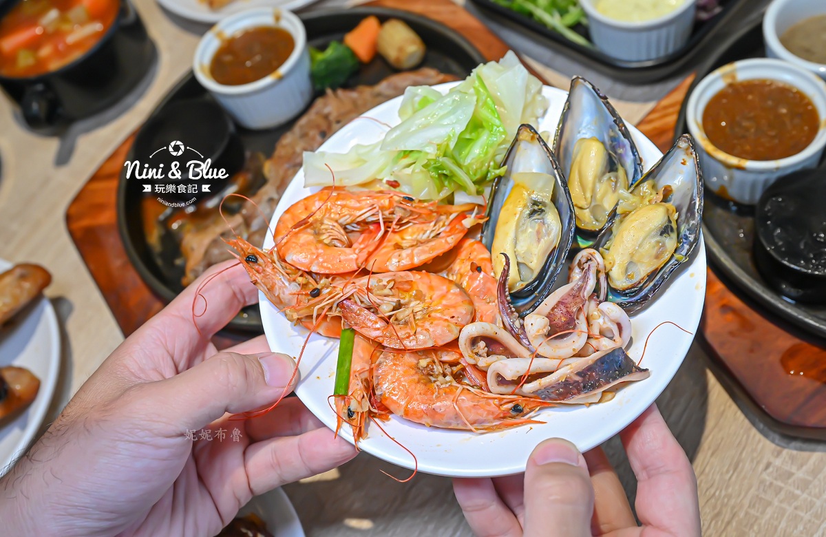 牛室炙燒牛排台中崇德 洲際棒球場美食 淡菜