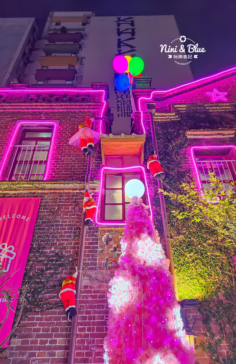 瓦庫燒肉 2025台中耶誕節　爬煙囪