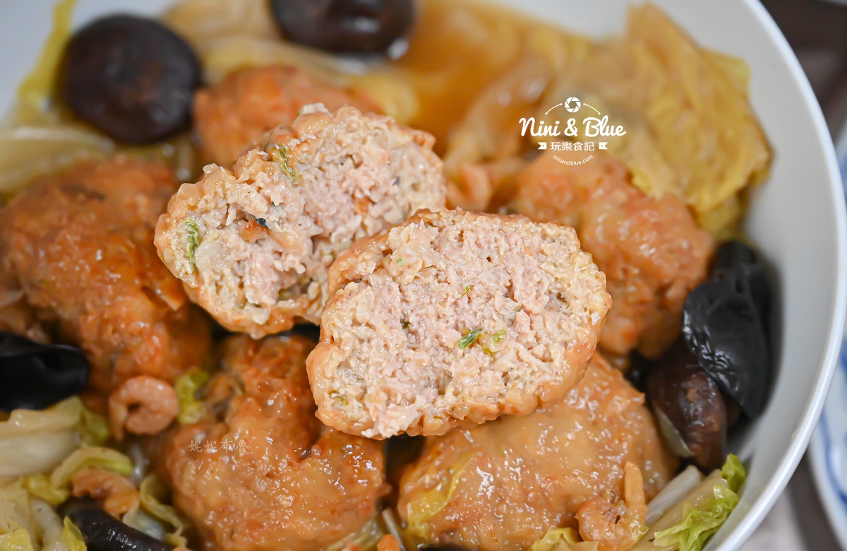 2026年冊子年菜 台中年菜 獅子頭剖面 2026年冊子年菜 台中年菜 獅子頭剖面