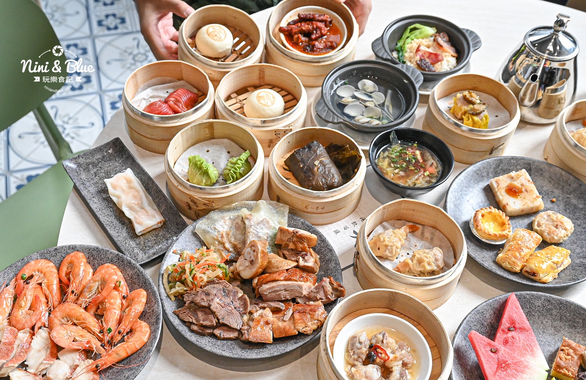 港佬大港式飲茶百匯吃到飽 整桌餐點