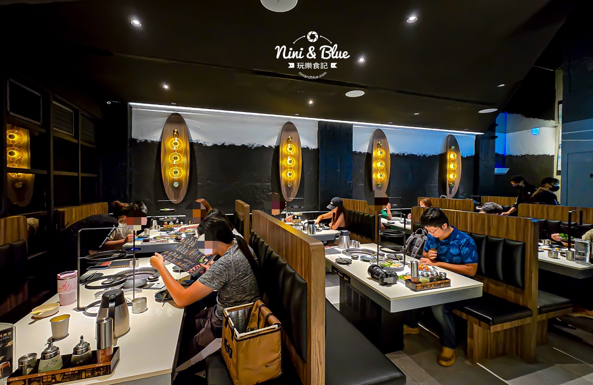 燒肉MEN 台中燒肉自助吧吃到飽 座位區