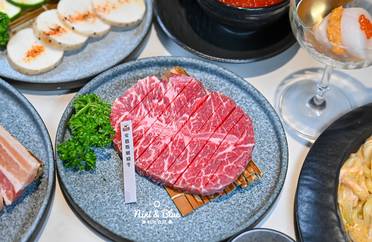 燒肉MEN 台中燒肉自助吧吃到飽 安格斯嫩肩牛