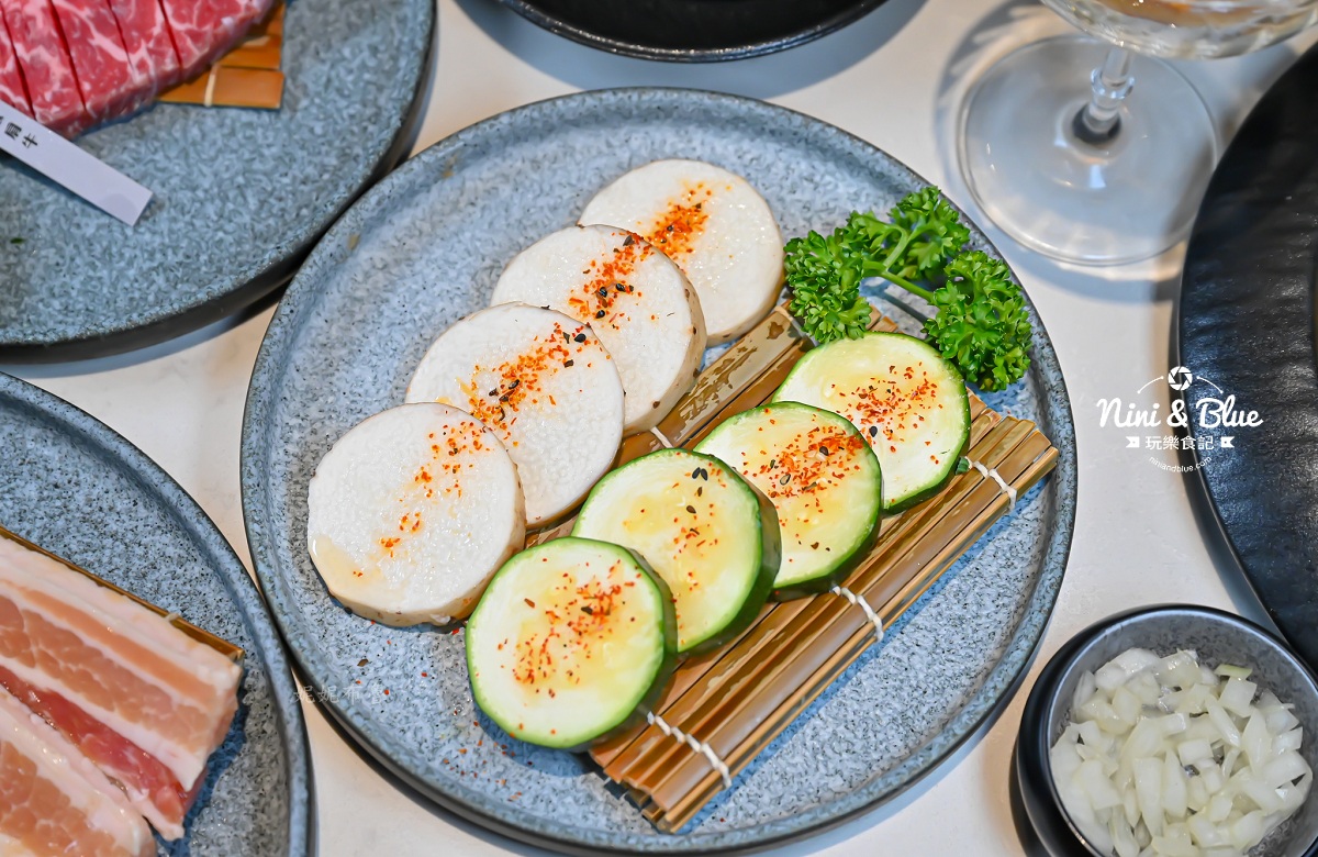 燒肉MEN 台中燒肉自助吧吃到飽 蔬菜
