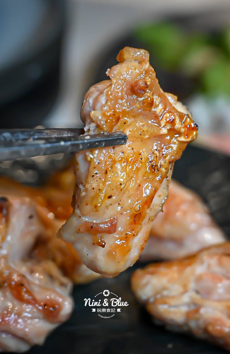 燒肉MEN 台中燒肉自助吧吃到飽 烤雞肉