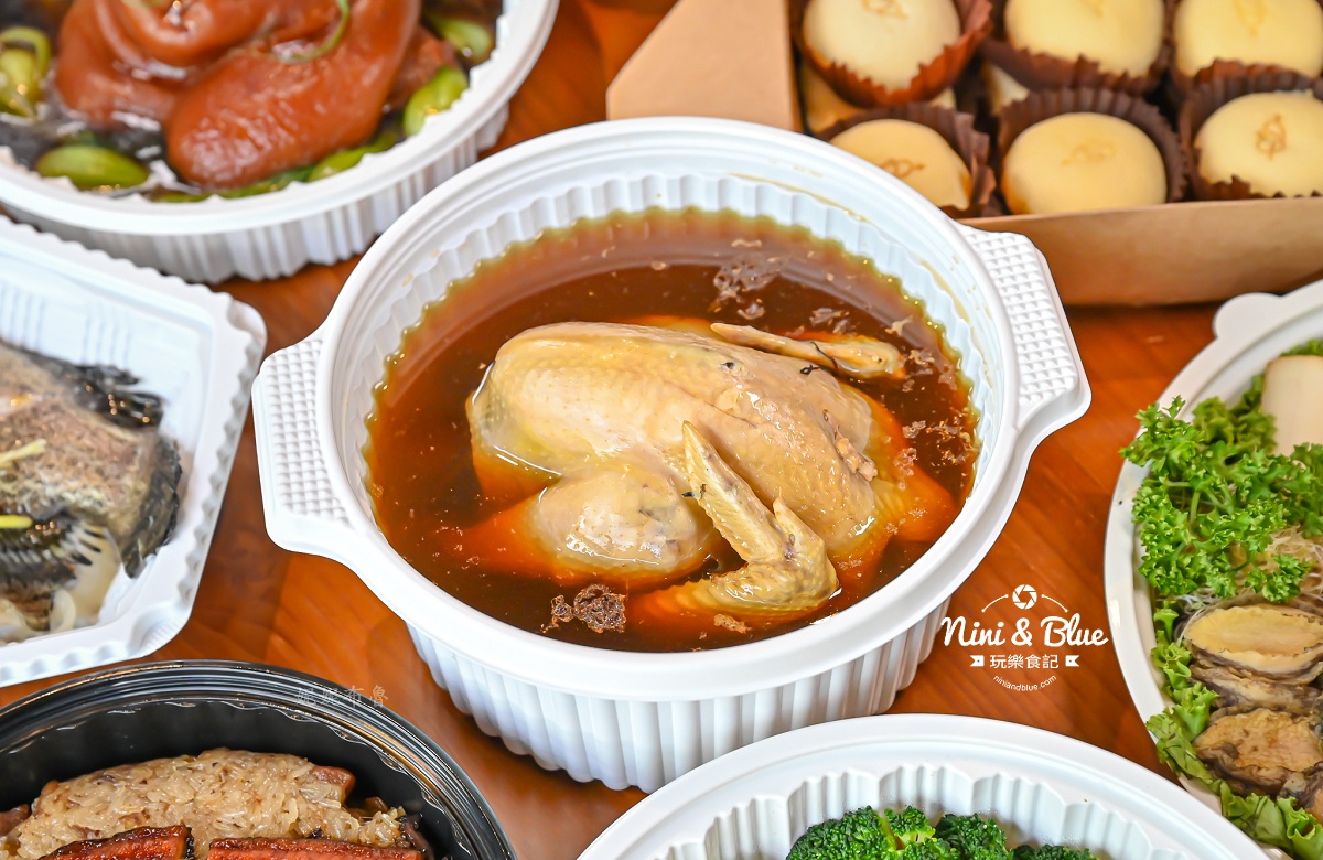 台中年菜鴻龍宴熱年菜外帶 雞湯