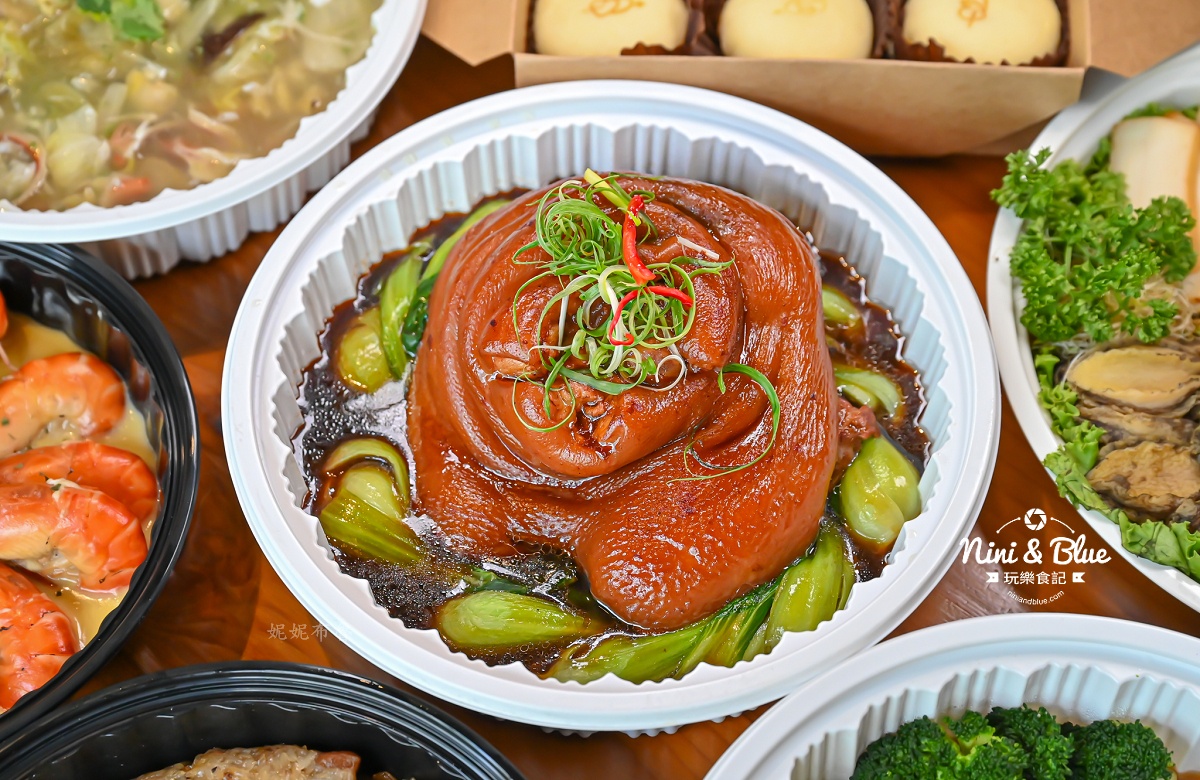 台中年菜鴻龍宴熱年菜外帶 腿庫