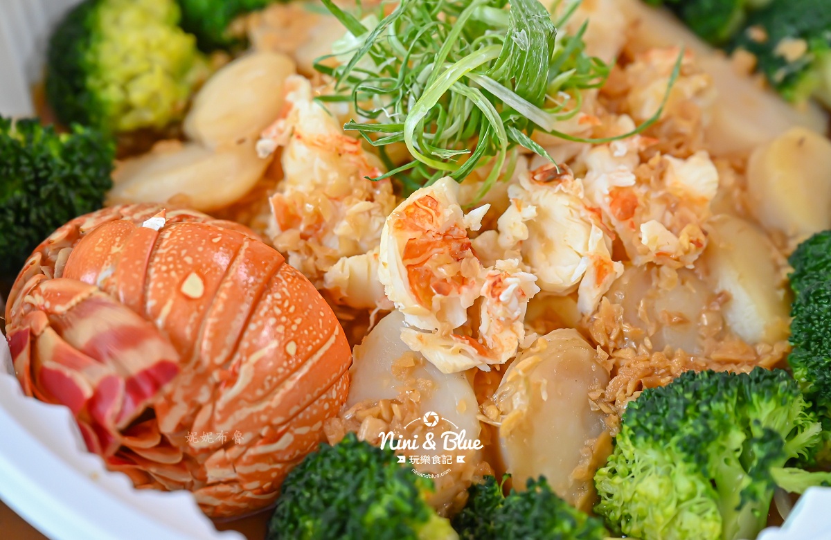 台中年菜鴻龍宴熱年菜外帶 龍蝦肉