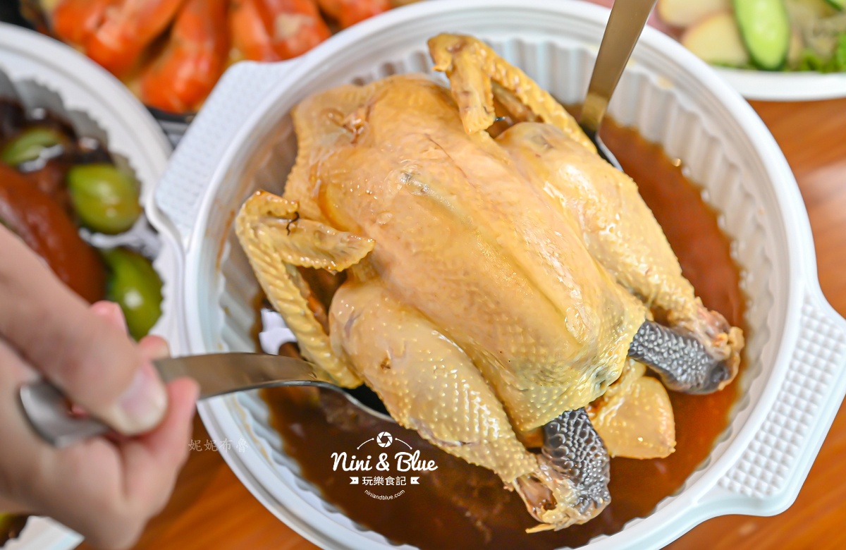 台中年菜鴻龍宴熱年菜外帶 全雞