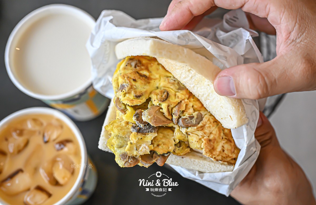 艾初早午餐模範店 勤美早餐 菜單 菇菇厚蛋