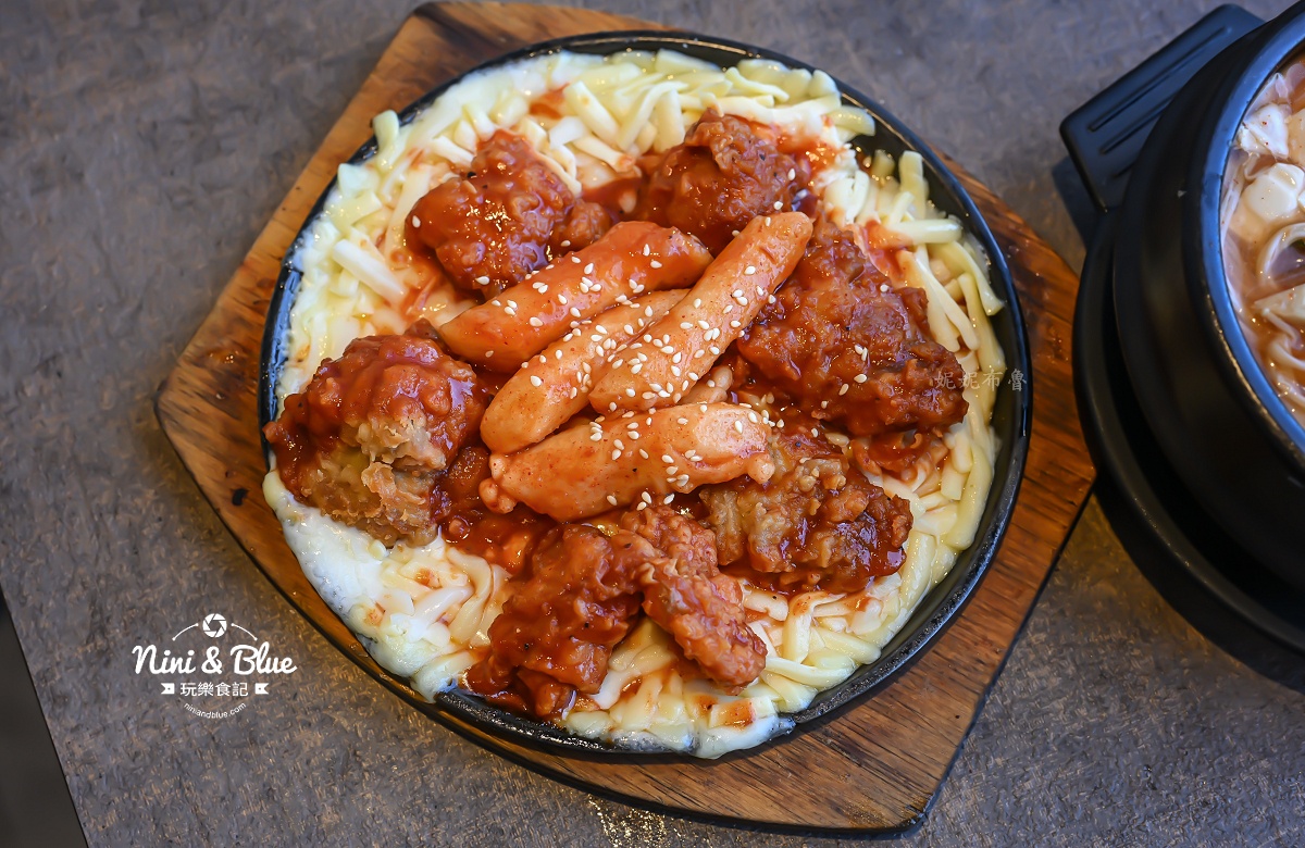 阿里郎韓式小館 台中菜單 起司炸雞年糕