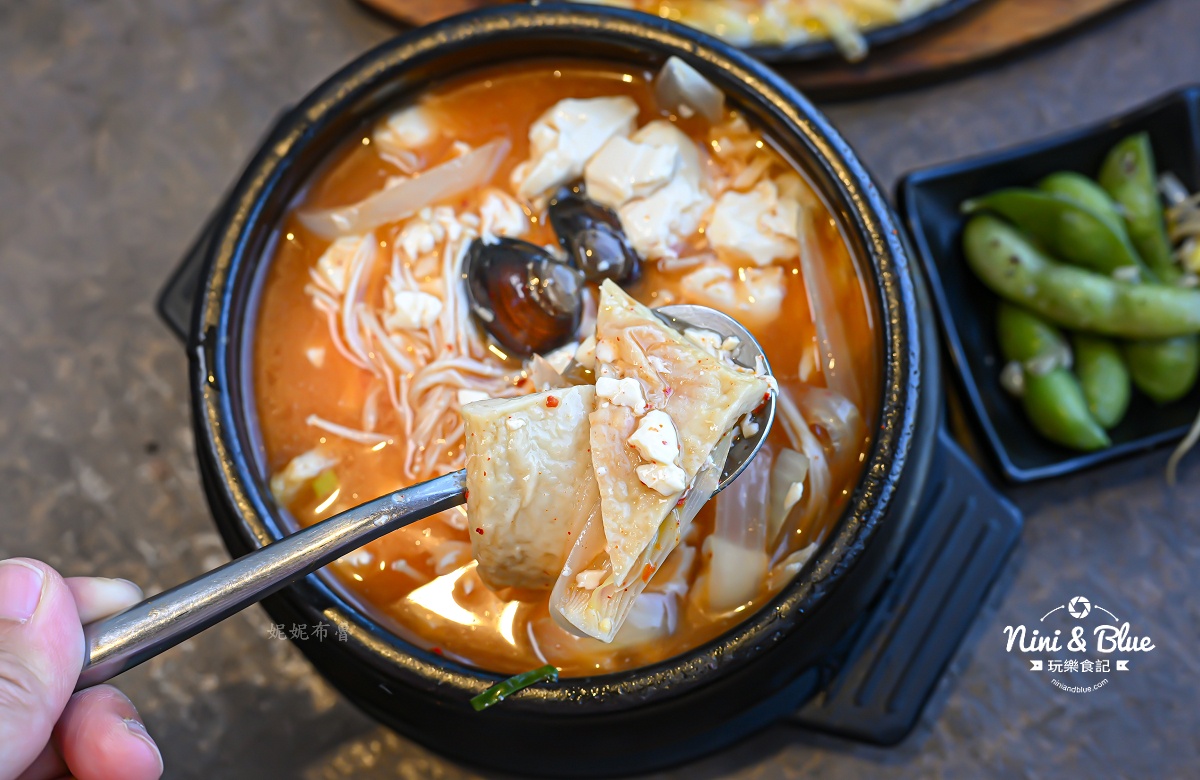 阿里郎韓式小館 台中菜單 豆腐煲