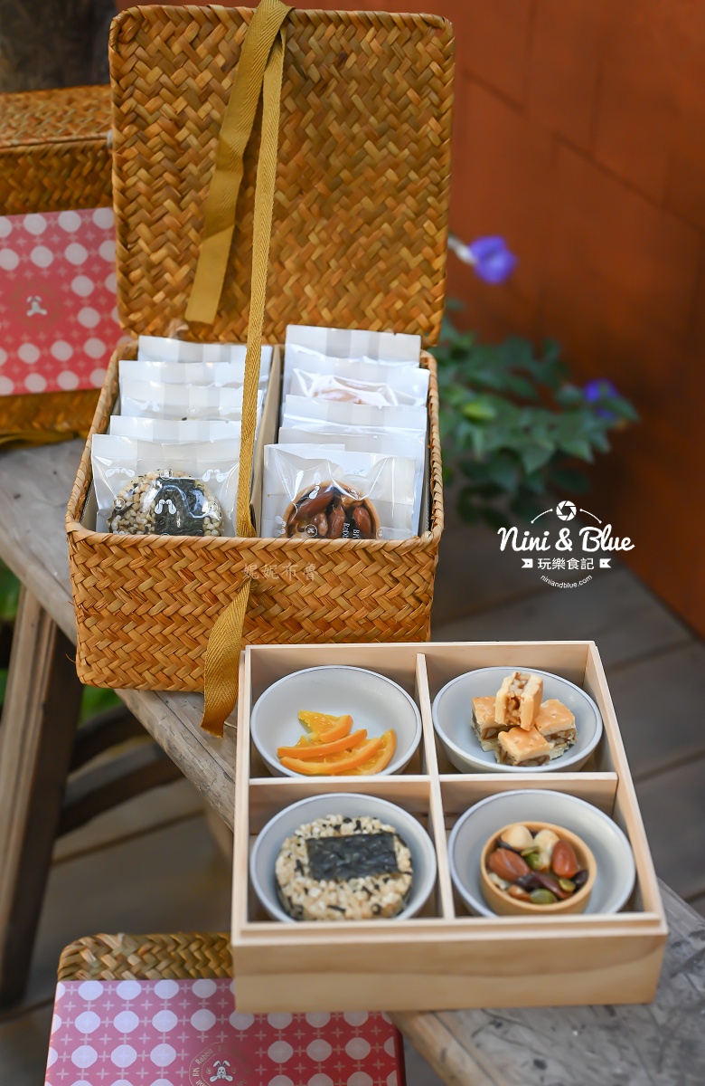 黑色小白兔 台中伴手禮 過年 酒漬柑橘 藤編禮盒