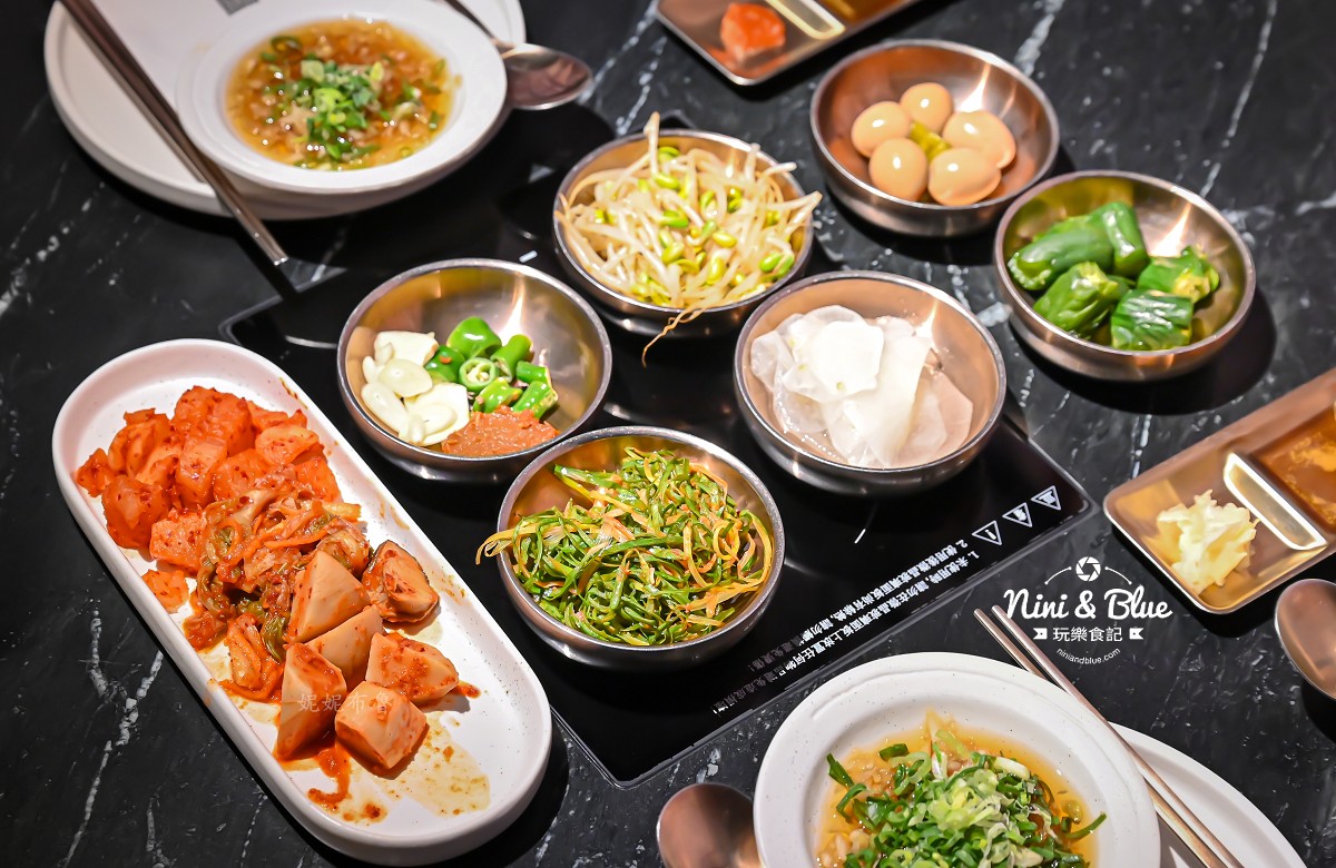 BAY Korean BBQ Club台中韓式燒肉 小菜免費續