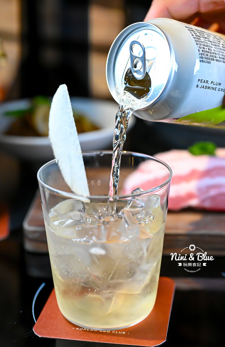 BAY Korean BBQ Club台中韓式燒肉 倒出來的bay微醺
