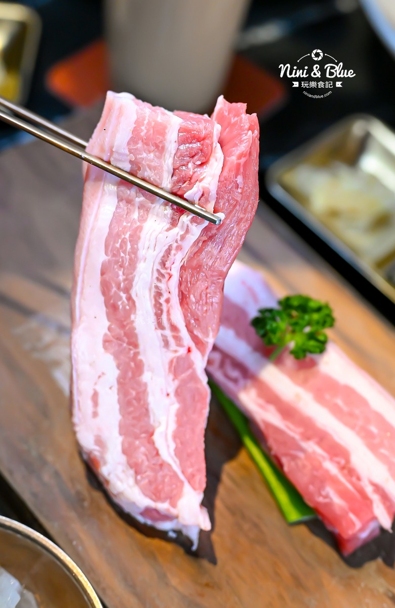 BAY Korean BBQ Club台中韓式燒肉 豬五花