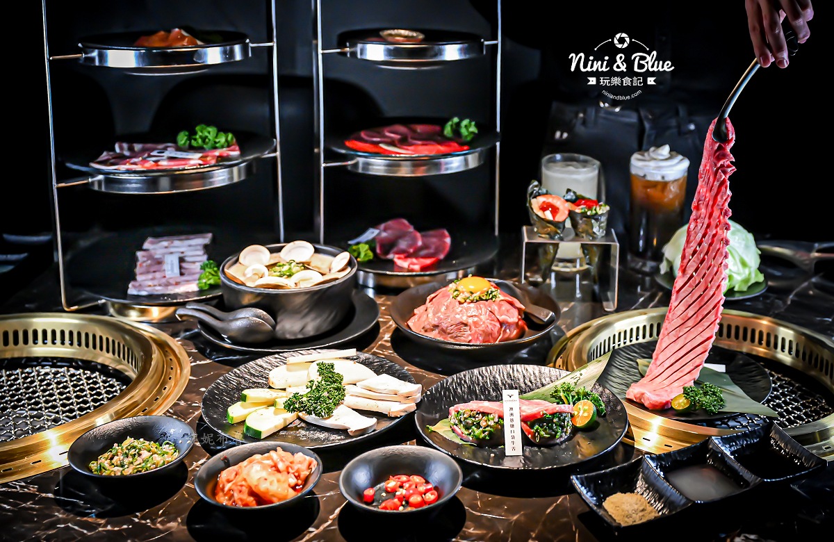 脂本燒肉台中北屯 大坑東山路美食 整桌美食