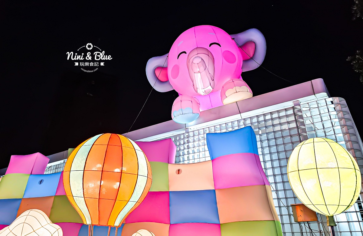 2026中臺灣燈會，教育局燈區-童趣歡樂谷 小飛象