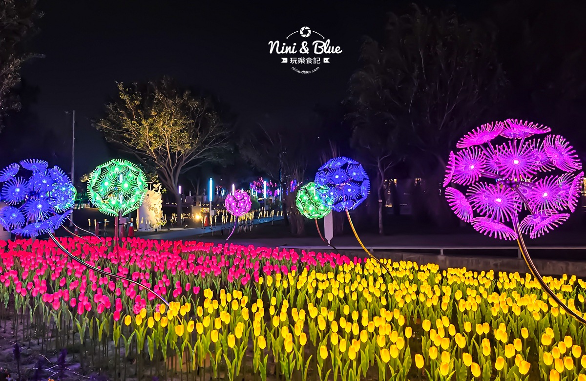 2026中臺灣燈會，教育局燈區-童趣歡樂谷 鬱金香