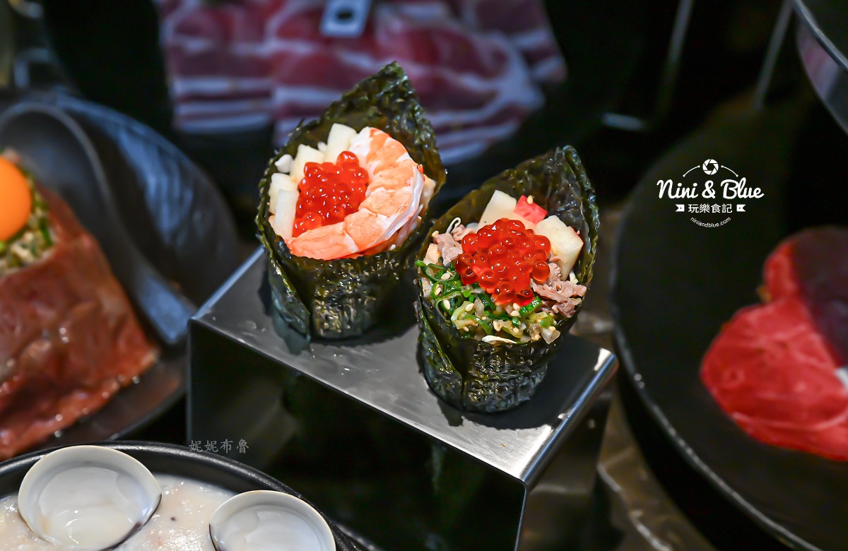 脂本燒肉台中北屯 大坑東山路美食 手卷