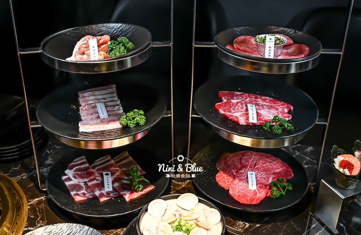 脂本燒肉台中北屯 大坑東山路美食 肉片