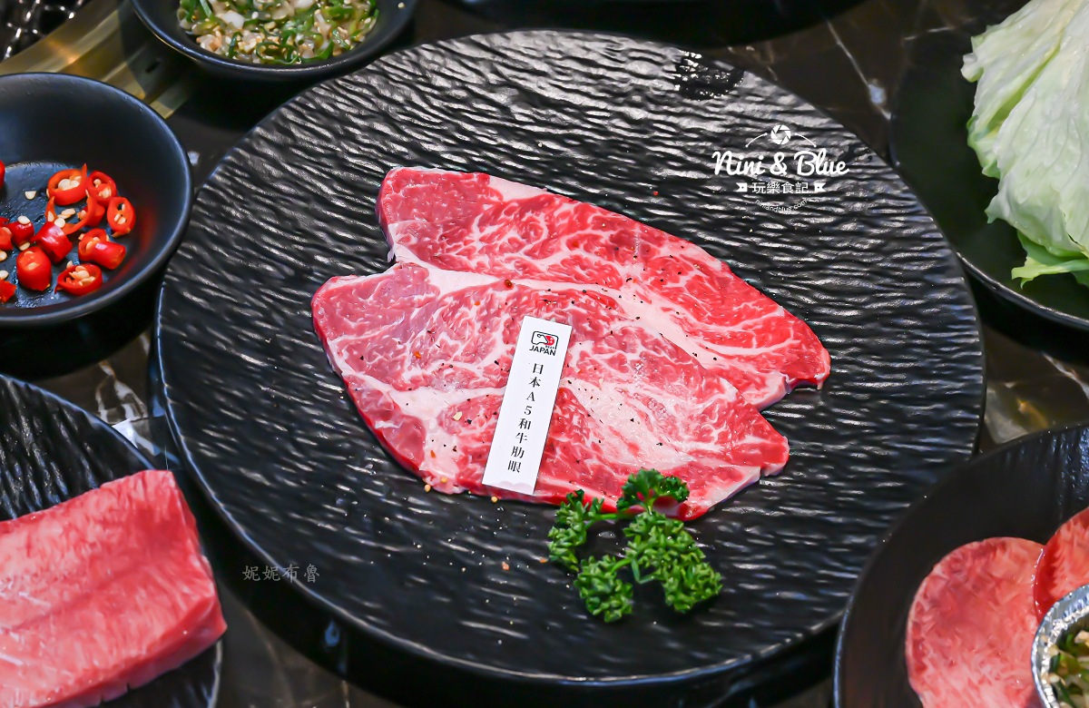 脂本燒肉台中北屯 大坑東山路美食 和牛肋眼