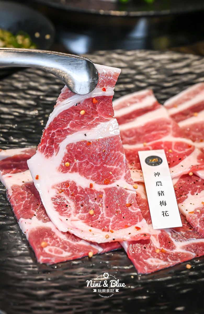 脂本燒肉台中北屯 大坑東山路美食 豬梅花