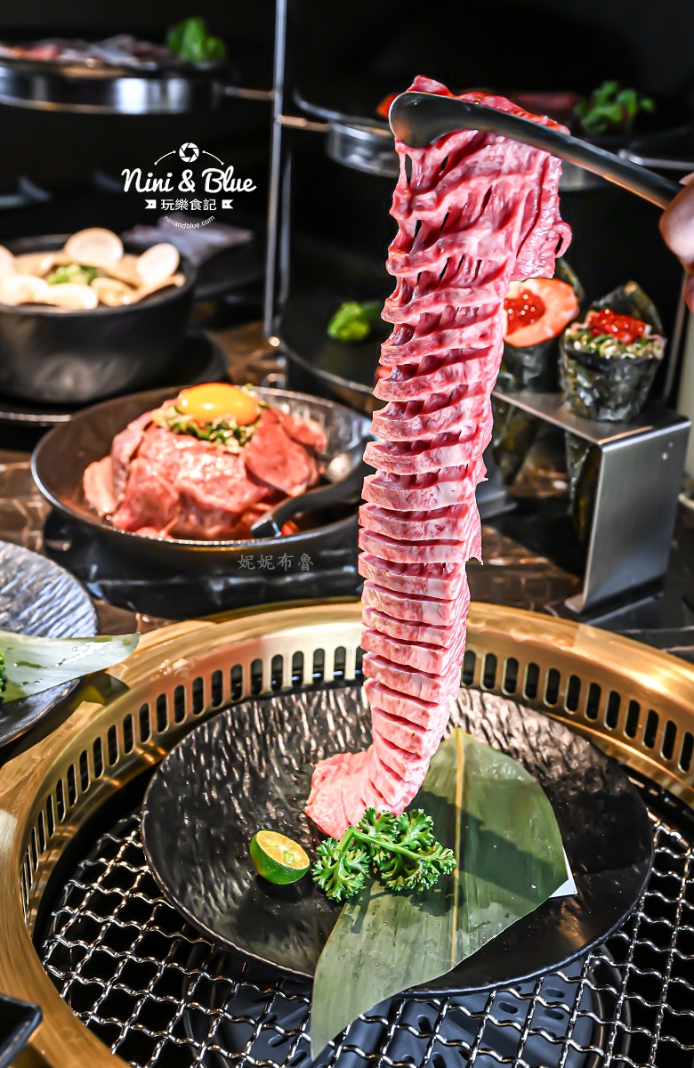 脂本燒肉台中北屯 大坑東山路美食 30cm幻切牛舌