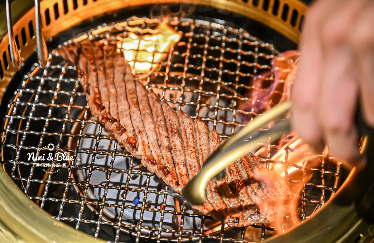 脂本燒肉台中北屯 大坑東山路美食 烤牛舌2